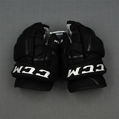 Par Lindholm - Game-Worn - CCM HG 12 Gloves - 2019-20 NHL Season