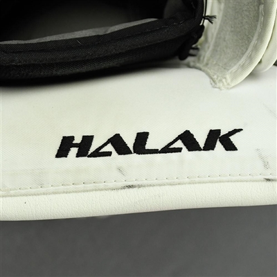 Jaroslav Halak - Game-Used - Brians GNETIK IV Catcher - 2019-20 NHL Season