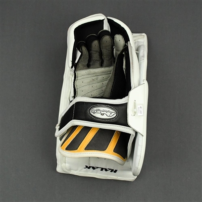 Jaroslav Halak - Game-Used - Brians GNETIK IV Blocker - 2019-20 NHL Season