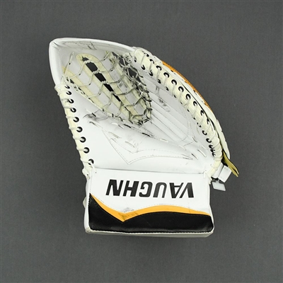 Tuukka Rask - Game-Used - Vaughn Catcher - 2019-20 NHL Season