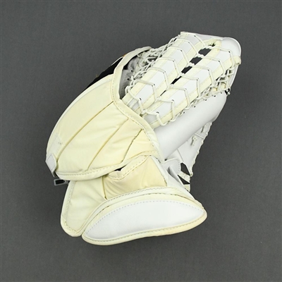 Tuukka Rask - Game-Used - Vaughn Catcher - 2019-20 NHL Season