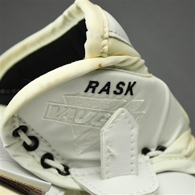 Tuukka Rask - Game-Used - Vaughn Catcher - 2019-20 NHL Season
