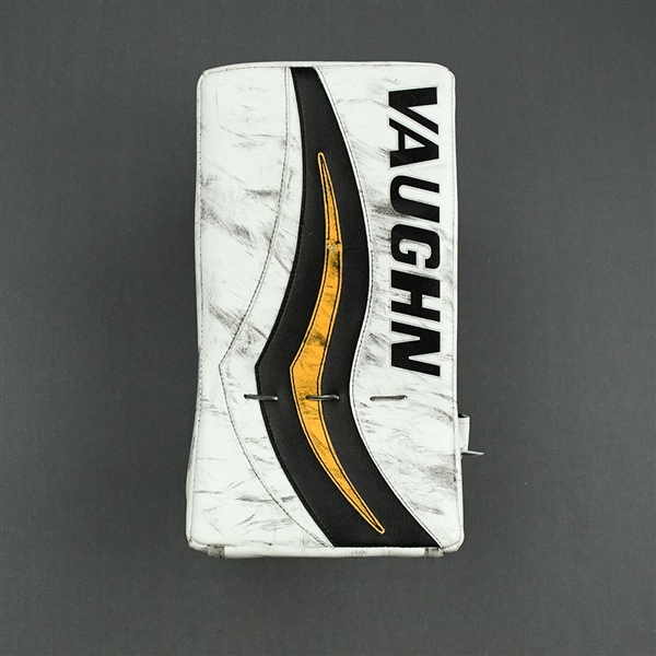 Tuukka Rask - Game-Used - Vaughn V7 Blocker - Worn in 2019 Stanley Cup Final