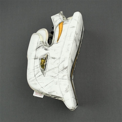 Tuukka Rask - Game-Used - Vaughn V7 Blocker - Worn in 2019 Stanley Cup Final