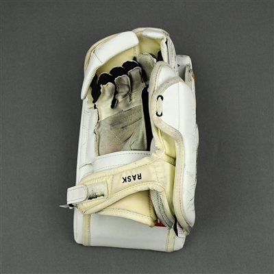 Tuukka Rask - Game-Used - Vaughn V7 Blocker - Worn in 2019 Stanley Cup Final