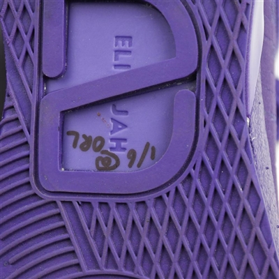 Spencer Dinwiddie - 2019 K8iros Mark II PE (Purple) - January 6, 2020 @ Orlando Magic