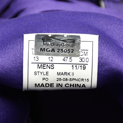 Spencer Dinwiddie - 2019 K8iros Mark II PE (Purple) - January 6, 2020 @ Orlando Magic