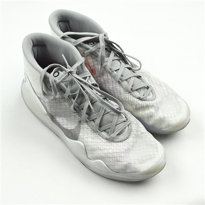 Landry Shamet - Nike Zoom KD 12 Wolf Grey (White/Black-Wolf Grey) - October 30, 2019 @ Utah Jazz