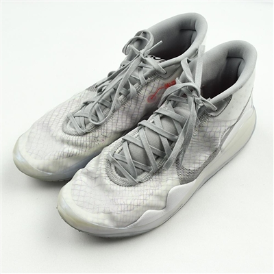 Landry Shamet - Nike Zoom KD 12 Wolf Grey (White/Black-Wolf Grey) - October 30, 2019 @ Utah Jazz