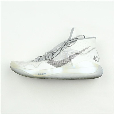 Landry Shamet - Nike Zoom KD 12 Wolf Grey (White/Black-Wolf Grey) - October 30, 2019 @ Utah Jazz