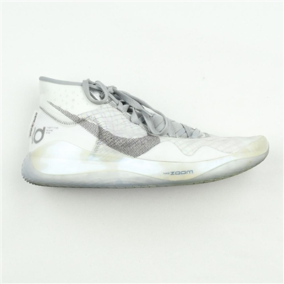 Landry Shamet - Nike Zoom KD 12 Wolf Grey (White/Black-Wolf Grey) - October 30, 2019 @ Utah Jazz