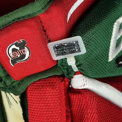 Jesper Bratt - Game-Worn Heritage Gloves - 2019-20 NHL Season
