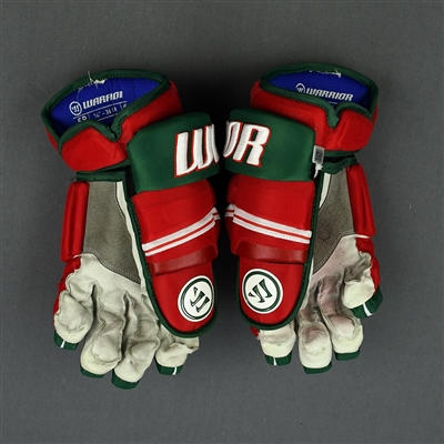 Kevin Rooney - Game-Worn Heritage Gloves - 2019-20 NHL Season
