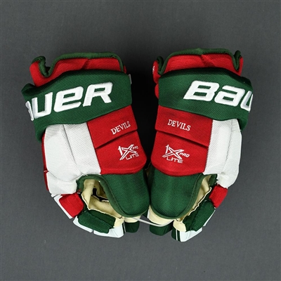 Brett Seney - Practice Only Heritage Gloves - 2019-20 NHL Season