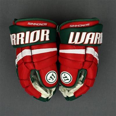 Wayne Simmonds - Game-Worn Heritage Gloves - 2019-20 NHL Season