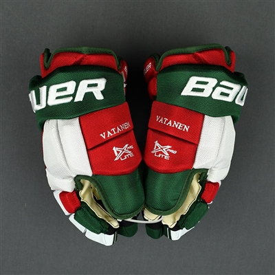 Sami Vatanen - Game-Issued Heritage Gloves - 2019-20 NHL Season