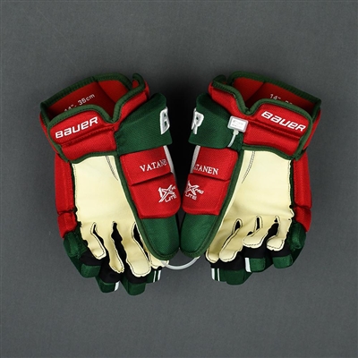 Sami Vatanen - Game-Issued Heritage Gloves - 2019-20 NHL Season