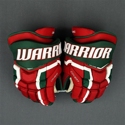 Travis Zajac - Game-Worn Heritage Gloves - 2019-20 NHL Season