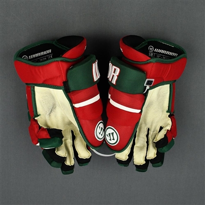 Travis Zajac - Game-Worn Heritage Gloves - 2019-20 NHL Season