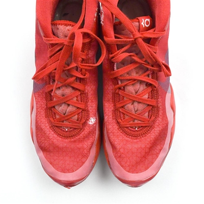 Landry Shamet - Nike Zoom KD 12 ID (University Red/Rush Blue) - 3 Games (January 16-22, 2020)