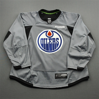 Patrick Maroon - Edmonton Oilers - Practice-Worn Jersey - 2016-17 NHL Season