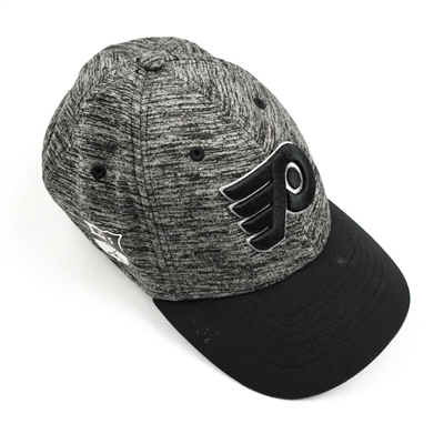 Philippe Myers - Player-Issued Gray Flex Hat- 2019-20 NHL Season