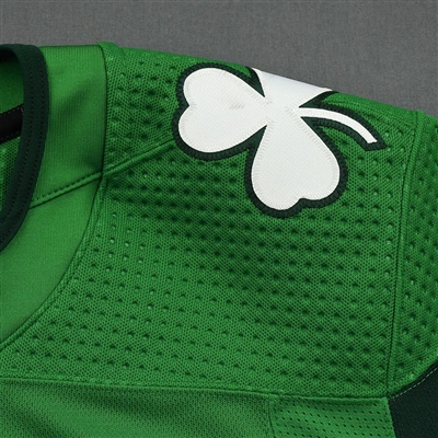 Jakub Voracek - St. Patrick's Day Warm-Up Worn Autographed Jersey 