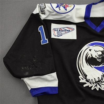 Denny Felsner - Chesapeake Icebreakers - Game-Worn Jersey w/A - 1997-98 ECHL Season