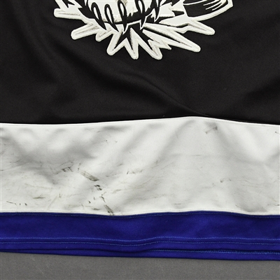 Denny Felsner - Chesapeake Icebreakers - Game-Worn Jersey w/A - 1997-98 ECHL Season
