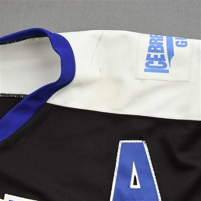 Denny Felsner - Chesapeake Icebreakers - Game-Worn Jersey w/A - 1997-98 ECHL Season
