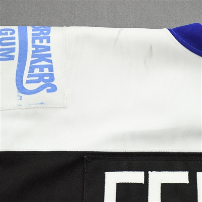 Denny Felsner - Chesapeake Icebreakers - Game-Worn Jersey w/A - 1997-98 ECHL Season