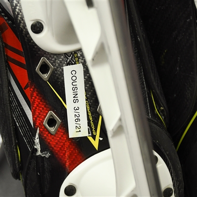 Nick Cousins - Bauer Vapor 2X Skates - 2020-21 NHL Season