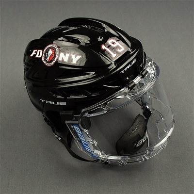 John Sullivan - Game-Worn True Helmet - Worn in 47th Hockey Heroes Game (Autographed)