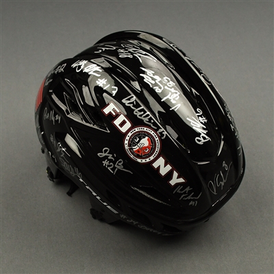 FDNY Hockey Team Game-Issued True Helmet (Team Signed)