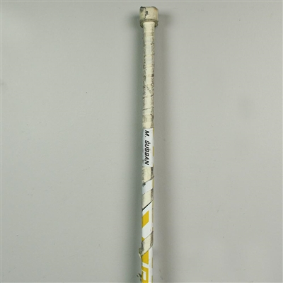 Malcolm Subban - Game-Used Warrior Ritual Stick - 2018-19 NHL Season