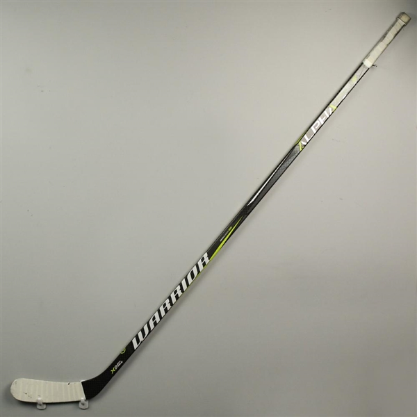 Alex Tuch - Game-Used Warrior Alpha QX Stick - 2018-19 NHL Season