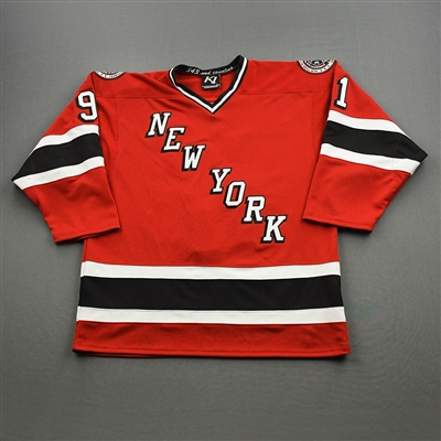 E.J. Coyne - Warm-Up Jersey - Worn Prior to 47th Hockey Heroes Game (Autographed in Fight Strap)