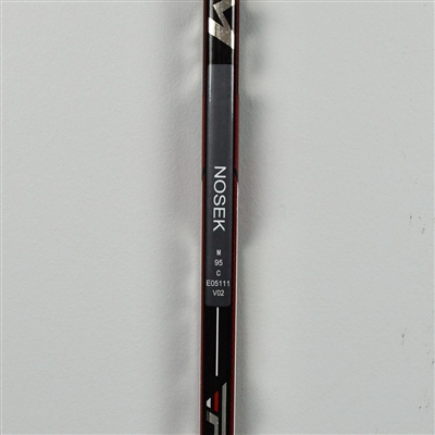 Tomas Nosek - Game-Used CCM RBZ Revolution Stick - 2017-18 NHL Season