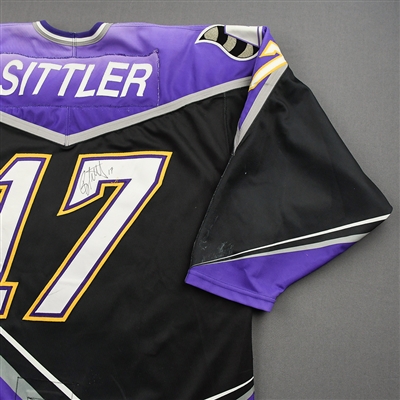 Ryan Sittler - Baltimore Bandits - Game-Worn Autographed Jersey - 1996-97 AHL Season