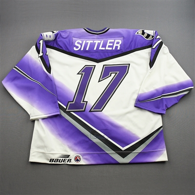 Ryan Sittler - Baltimore Bandits - Game-Issued Autographed Jersey - 1996-67 AHL Season