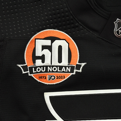 Kevin Connauton - Game-Worn Third Jersey w/ Lou Nolan 50 Years Patch - April 9, 2022
