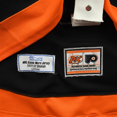 Kevin Connauton - Game-Worn Third Jersey w/ Lou Nolan 50 Years Patch - April 9, 2022