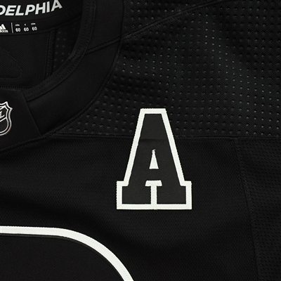 Kevin Hayes - Game-Worn Third Jersey w/A, w/ Lou Nolan 50 Years Patch - April 9, 2022