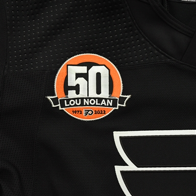 Hayden Hodgson - Game-Worn Third Jersey w/ Lou Nolan 50 Years Patch - April 9, 2022