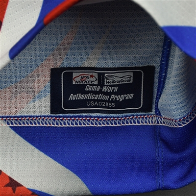 Kai Janviriya - 2022 U.S. NTDP U-17 - Game-Worn Heroes Appreciation '96 Throwback Autographed Jersey