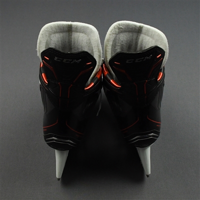 Connor McDavid - Game-Worn CCM JetSpeed Skates - September 28-October 13, 2021 - Photo-Matched - 2021-22 NHL Season