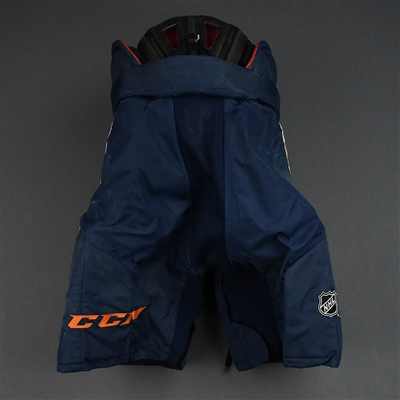 Connor McDavid - Game-Worn CCM Pants - 100th Career Goal - Photo-Matched - 2018-19 NHL Season