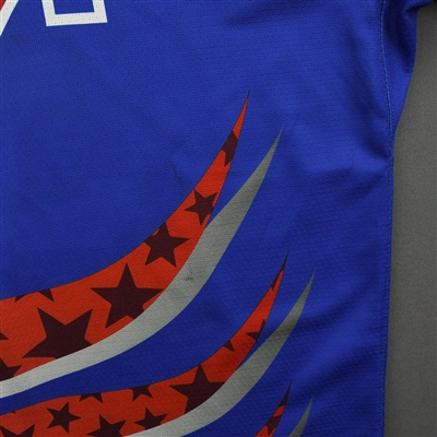 Carsen Musser - 2022 U.S. NTDP U-17 - Game-Worn Heroes Appreciation '96 Throwback Autographed Jersey
