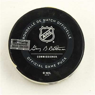 T.J. Oshie - Washington Capitals - Goal Puck - May 7, 2021 vs. Philadelphia Flyers (Capitals Logo)