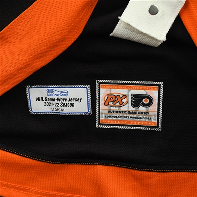 Rasmus Ristolainen - Game-Worn Third Jersey w/ Lou Nolan 50 Years Patch - April 9, 2022